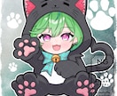 量産ちびキャラ【アニマル着ぐるみ】を描きます Vtuber / Vライバーさんに大人気の量産シリーズです！ イメージ7
