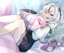 アイコン、一枚絵、立ち絵、きれいなイラスト描きます Vtuber様、サムネ、歌ってみた、誕生日、記念日にも イメージ1