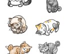 お好みの猫ちゃん描きます あなたのご要望通りの猫ちゃんを。 イメージ1