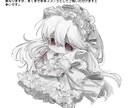 ダークで可愛らしいデフォルメイラスト制作致します 可愛いだけじゃ、物足りないあなたへ。 イメージ3