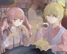 先着3件限定50%off♡イラストお描きします VTuber、一枚絵、動画用、ゲーム用スチル、立ち絵など イメージ1