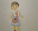お子様や家族の似顔絵を描きます 優しい雰囲気の色鉛筆でほんわかあたたまるイラスト イメージ2