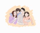 お写真から似顔絵を描きます 商用利用OK！プレゼントにも！ イメージ3
