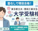 オンラインでの受験相談をします 東京都立大学に塾なし現役で受かった私が相談を優しく受けます イメージ3