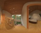 VR 360°建築CGパノラマ画像を制作します パノラマパースで魅力的な提案を イメージ2