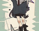 最短当日で地雷系やサブカル女子のイラスト描きます 初めての方も大歓迎！アイコンからキャラデザまで丁寧に対応 イメージ3