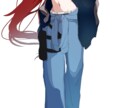 透明感のあるエモい美男子・中性的なアイコン描きます 中性的な魅力と透明感。SNSに映えるエモい男子を描きます イメージ5