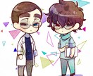 創作キャラクターの立ち絵作成をします TRPGなどの立ち絵や、アイコンに画像に イメージ9