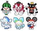 活動に癒しを添えるマスコット描きます ずっとお供してくれるマスコット♪癒しでモチベーションアップ イメージ8