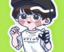 ポップでかわいいアイコン、似顔絵お描きします 各種SNSのアイコンやヘッダー等、用途にあわせて制作します◎ イメージ7
