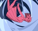 イラストを作成します 一枚絵から立ち絵まで、受け付けています。 イメージ3