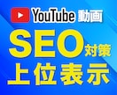 youtube動画のSEO対策✅上位表示できます SNSライバーにも2500被リンク獲得　動画アカウントSEO イメージ1