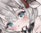 アイコンヘッダー、サムネに合うイラスト描きます 商用、表情差分、全身OK、世界観に合わせたイラスト イメージ2