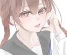 イラスト描きます 色塗りも含め、バストアップイラスト描きます イメージ1