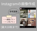 Instagramの投稿画像を作成いたします 現在、3社のアカウントの代行をしている僕に任せてみませんか？ イメージ1