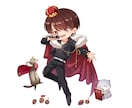 ちびキャラ・デフォルメイラスト描きます SNSアイコン・グッズ制作・商業利用OK イメージ4