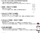 キャラデザ込み！Vroidで3Dモデルを作成します 相談しながら可愛いアバターを一緒に考えましょう！ イメージ3