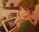 先着3名限定◎優しい雰囲気の1枚イラスト制作します 企業実績有・現役イラストレーターが対応！似顔絵も可能です！ イメージ7