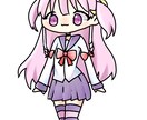 ヘッダーを描きます 他の人とは違うキャラクターデザイン イメージ5