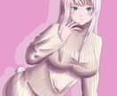 世界観を重視した一枚絵描きます 物語の一部を切り取ったような厚塗り風イラスト イメージ3