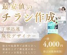 ココナラ最安値でチラシ制作いたします 【最安】店舗周知やイベント告知など【チラシ】が必要な方へ イメージ1
