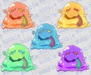 フリーゲームに使えるモンスターの立ち絵を売ります シンプルでゲームでの使いやすさを重視した立ち絵です イメージ1