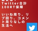 最安値！合計100RT保証！宣伝し続けます 最安値！合計100RTになるまでサービスを宣伝します。 イメージ1