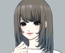大人可愛いオシャレなアイコンを作成します 上品でかわいいアイコンを一生懸命描きます。 イメージ1