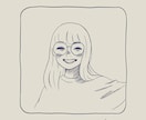 おしゃれかつ可愛らしいイラストを描きます Instagramのアイコンなどにおすすめです！ イメージ2