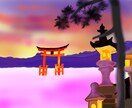 景色などをデジタル画で描きます 旅行の記念としてもおすすめ！個展開催経験者が描きます♪ イメージ2