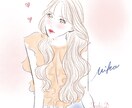 大人可愛いふんわりおしゃれなアイコンお描きします 名刺やSNSアイコンにご使用いただけます♪ イメージ5