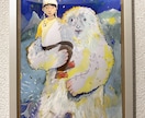 アナログならではの柔らかな魅力ある作品を提供します 絵の具の滲みや手描きの筆跡を活かした温かい作風が得意です。 イメージ1