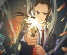 リッチなアニメ塗りで迫力のあるイラストを描きます 動画用、アイコン、挿絵等、あなたのイメージをイラスト化します イメージ1