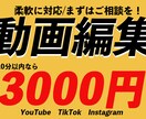 Youtube,SNSの動画編集いたします どんなジャンルでも柔軟に対応。迅速に対応します。 イメージ1