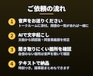 会議・講演の音声を読みやすく文字起こしします 30分1,500円｜議事録まとめ・話者分けにも対応 イメージ2