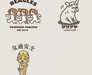 女性デザイナー｜イラストロゴを制作します ショップロゴやクラブチームのイラスト入りロゴをお探しの方に！ イメージ2