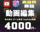 先着5名様限定！配信者が実況動画を編集します あなたの個性を活かし視聴者を魅了する実況動画をお届けします！ イメージ1