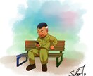 おじさんのイラストかきます ゆるふわからリアル調までおじさんかきます イメージ6
