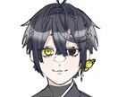 アイコンやヘッダー用の厚塗りイラスト描きます かっこいい絵柄や可愛い絵柄、少しなら絵柄変更できます イメージ3