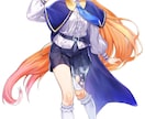 TRPG・Vライバー等の全身キービジュアル描きます 立ち絵が欲しい方へのサービスです。 イメージ1