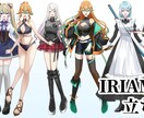可愛い女性キャラの配信イラスト制作します 自分だけの可愛い配信イラスト全般描かせて頂きます！ イメージ6