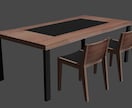 家具の3DをブレンダーBlenderで作成します 家具をBlender3Dでモデルを作成。2000円〜対応！ イメージ5