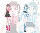 女の子の立ち絵描きます IRIAM,歌ってみた動画などに！デザイン＋立ち絵制作 イメージ2