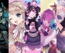 商用利用可！一枚イラストを描きます ✦上半身 5,000円〜 ✦全身10,000円〜 イメージ1