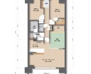 戸建・マンションの間取図を素敵に彩ります 分譲マンションのWEBサイトや広告に！イラレで間取り作成！ イメージ7