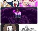 存在感あるキャラを描きます あなたのOCを格好良く魅力的に表現させて下さい！ イメージ3
