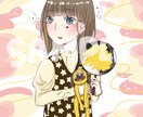 ふわふわな可愛い女の子アイコン・イラスト描きます スピード納品！ぱっと目を惹く女の子描きます！ イメージ4