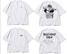 ストリート好きな大人向けTシャツデザインをします 年齢を重ねてもストリートが好き。着やすい抜け感のあるデザイン イメージ4