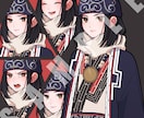 中性的な人物イラスト描きます SNSアイコン･TRPG用立ち絵・動画用イラストなど イメージ5