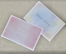 やさしさ溢れる手描きのポストカードを制作します 結婚のお祝い・お誕生日などにプチギフトとして。 イメージ6